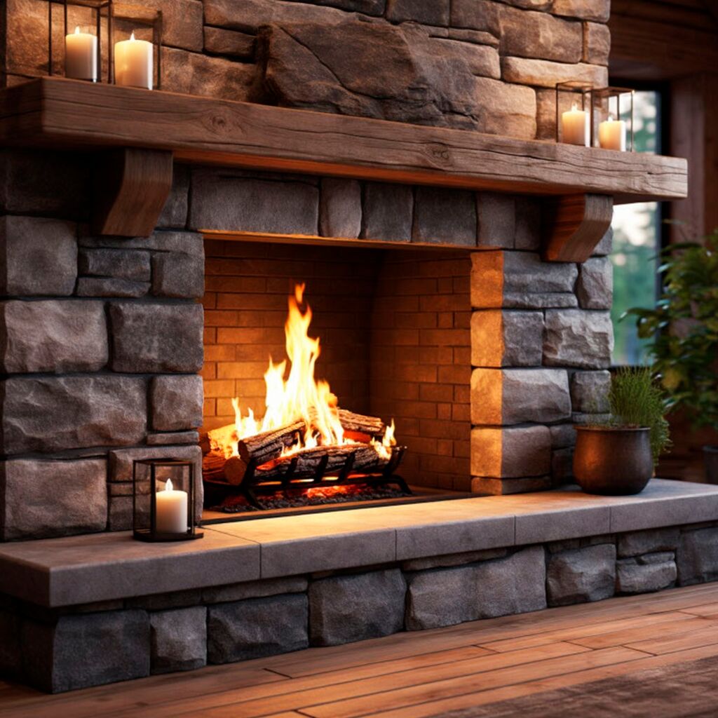 Облицовка камина камнем: инструкция, которая защитит от трещин и разочарований