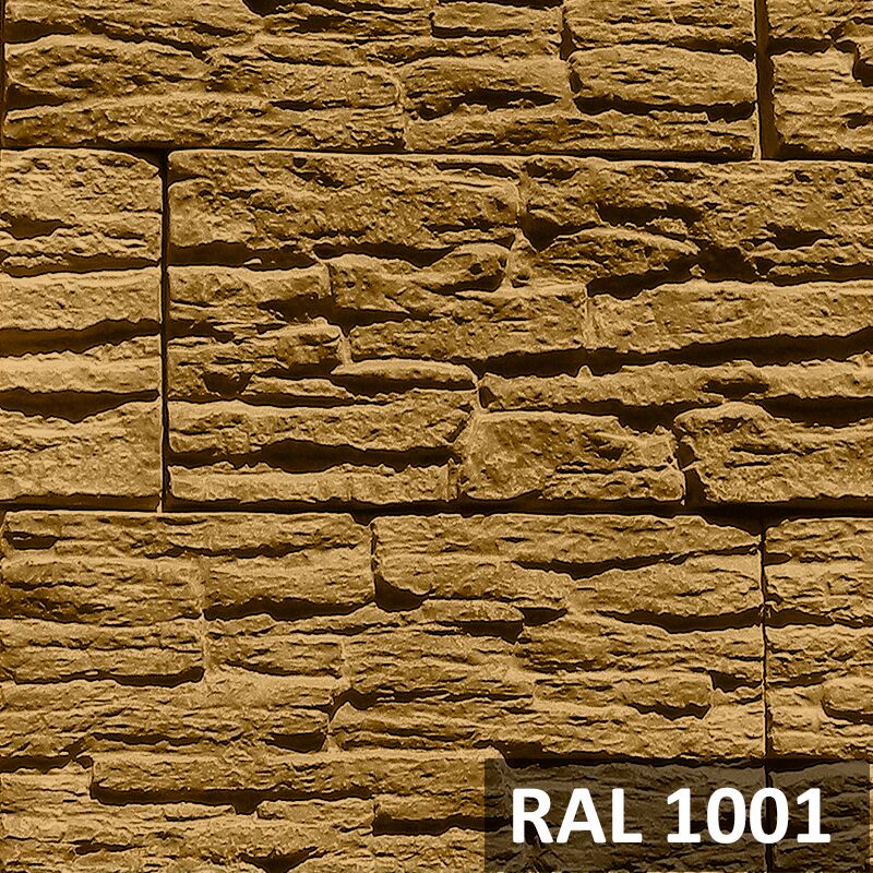 RAMO искусственный камень РЕТРО (бетон) 1м2/уп, бежевый