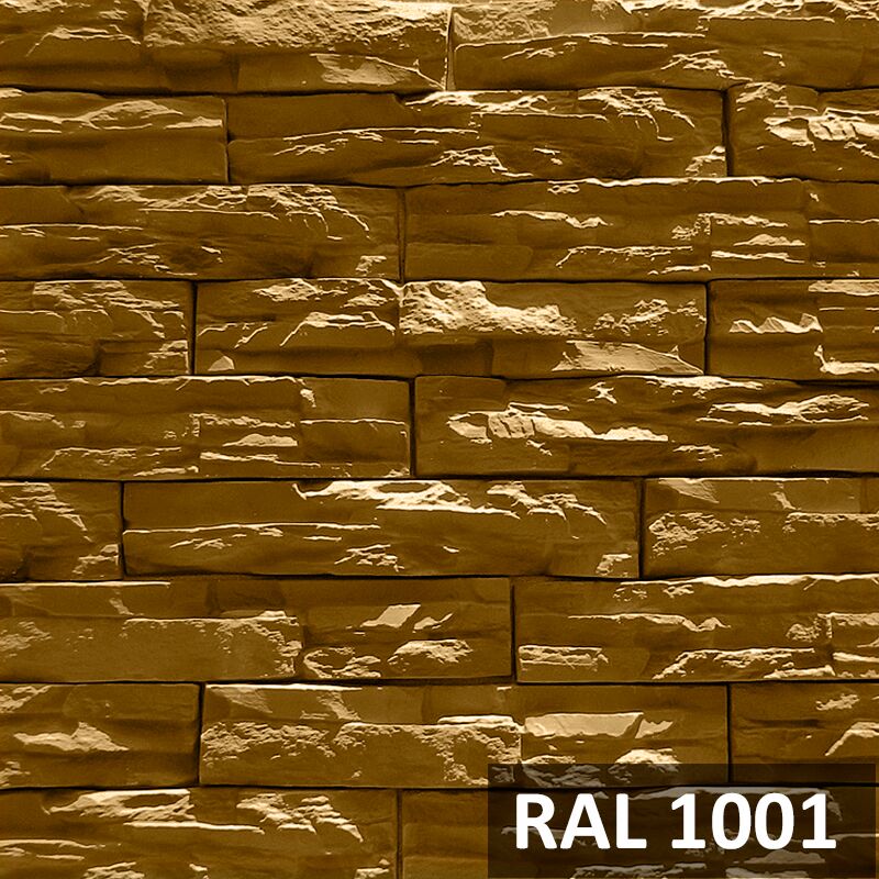 RAMO искусственный камень РОКИ РОК скала (бетон) 0,5м2/уп, бежевый