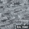 RAMO искусственный камень СПРИНГХОЛЛ RAL7040 серый сланец (гипс) 1м2/уп