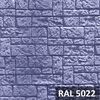 RAMO искусственный камень ФАСТ БЛОК RAL5022 ночной синий (бетон) 1м2/уп