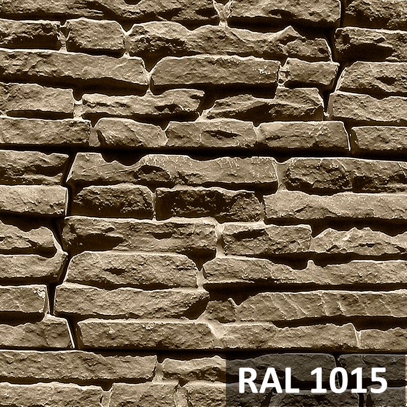 RAMO искусственный камень АЛЬБЕРГЕ (бетон) 0,7м2/уп, бежевый