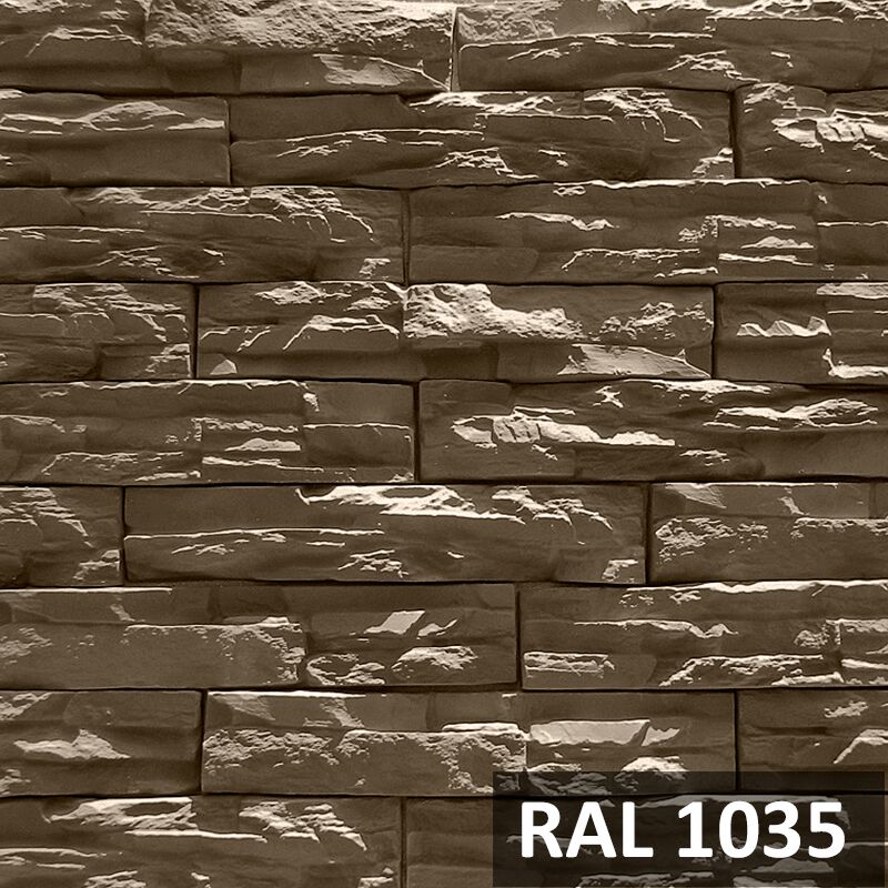 RAMO искусственный камень РОКИ РОК скала (бетон) 0,5м2/уп, бежевый