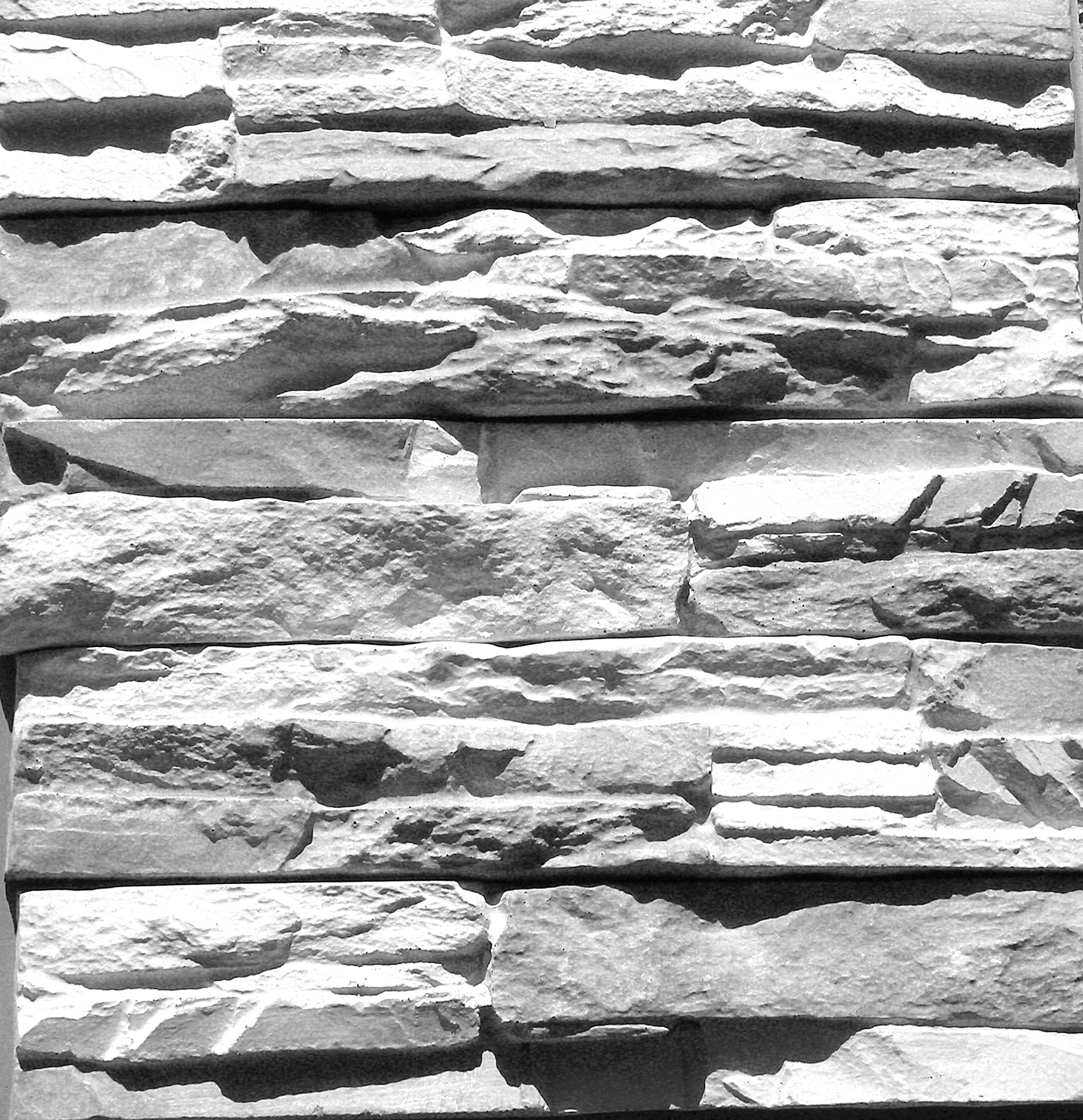 RAMO искусственный камень РОКИ РОК скала (бетон) 0,5м2/уп, белый