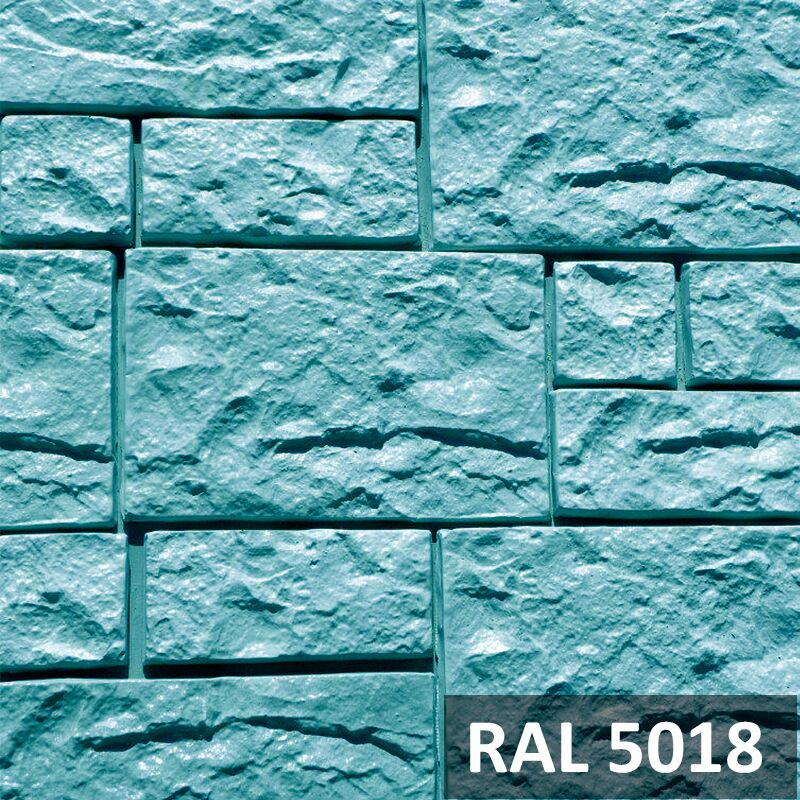 RAMO искусственный камень ДОЛОМИТ НД RAL7030 каменно-серый (бетон) 0,77м2/уп, зелёный