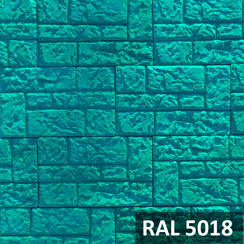 RAMO искусственный камень ФАСТ БЛОК 1м2/уп, зелёный