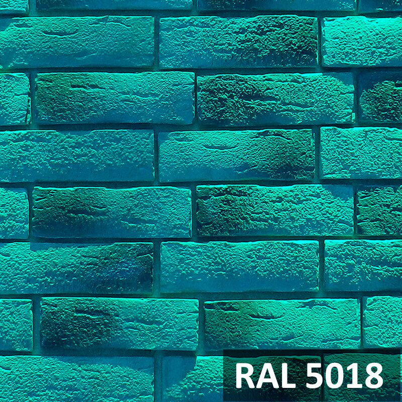RAMO искусственный камень РАТХАУС кирпич (бетон) 1м2/уп, зелёный