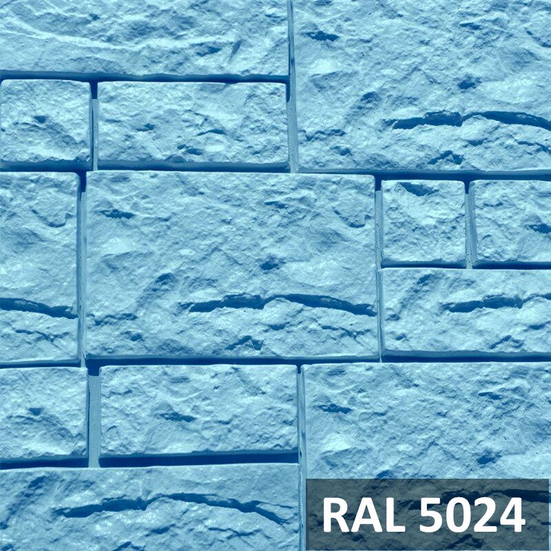 RAMO искусственный камень ДОЛОМИТ НД RAL7030 каменно-серый (бетон) 0,77м2/уп, синий