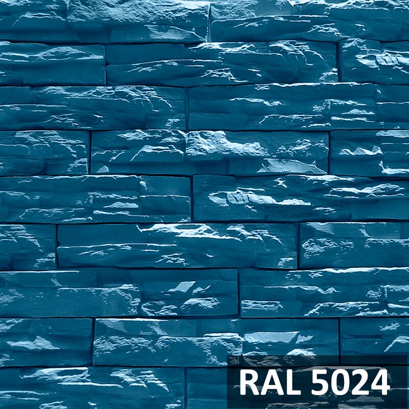 RAMO искусственный камень РОКИ РОК скала (бетон) 0,5м2/уп, синий