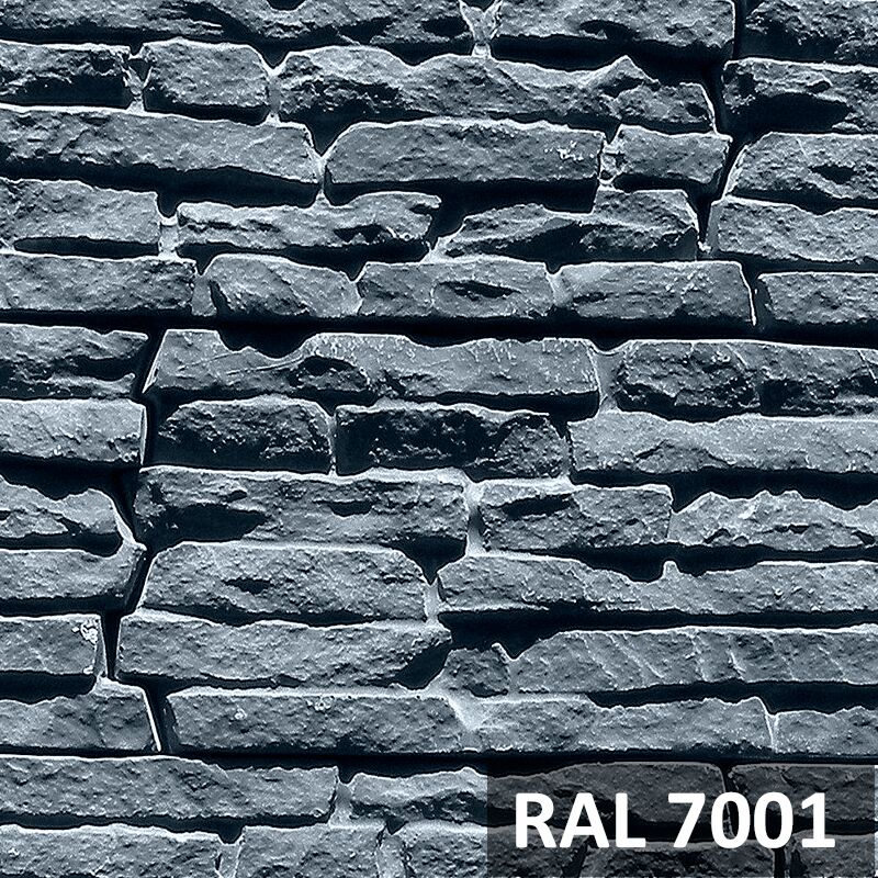 RAMO искусственный камень АЛЬБЕРГЕ (бетон) 0,7м2/уп, серый