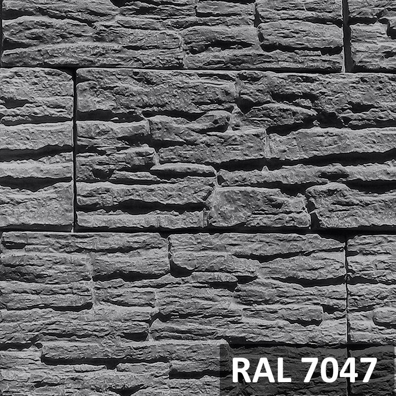 RAMO искусственный камень РЕТРО (бетон) 1м2/уп, серый