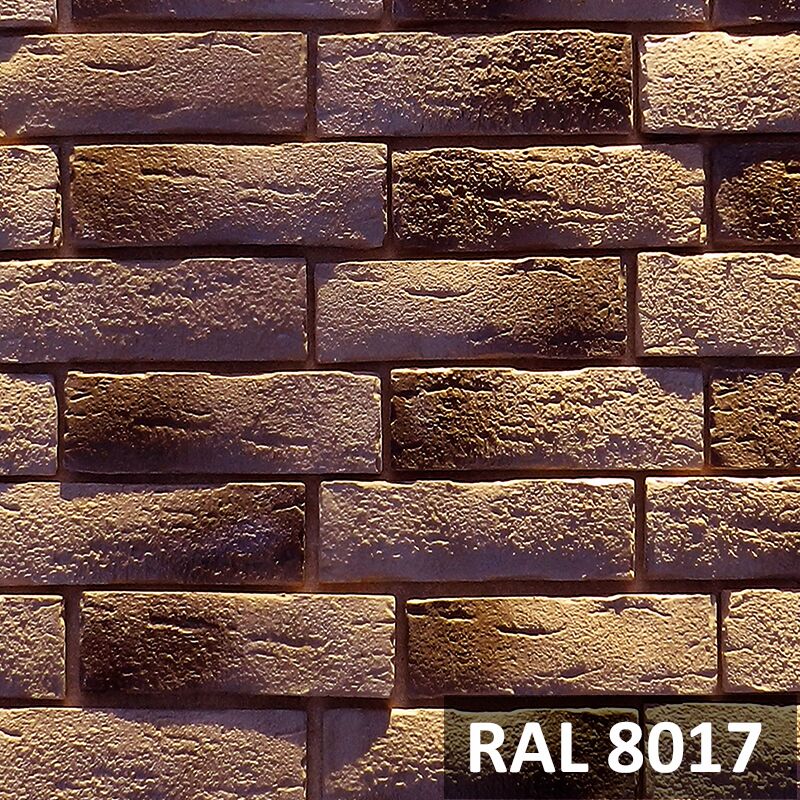 RAMO искусственный камень РАТХАУС кирпич (бетон) 1м2/уп, коричневый