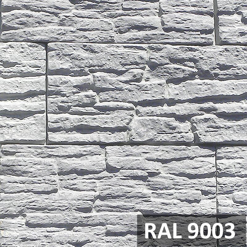 RAMO искусственный камень РЕТРО (бетон) 1м2/уп, белый