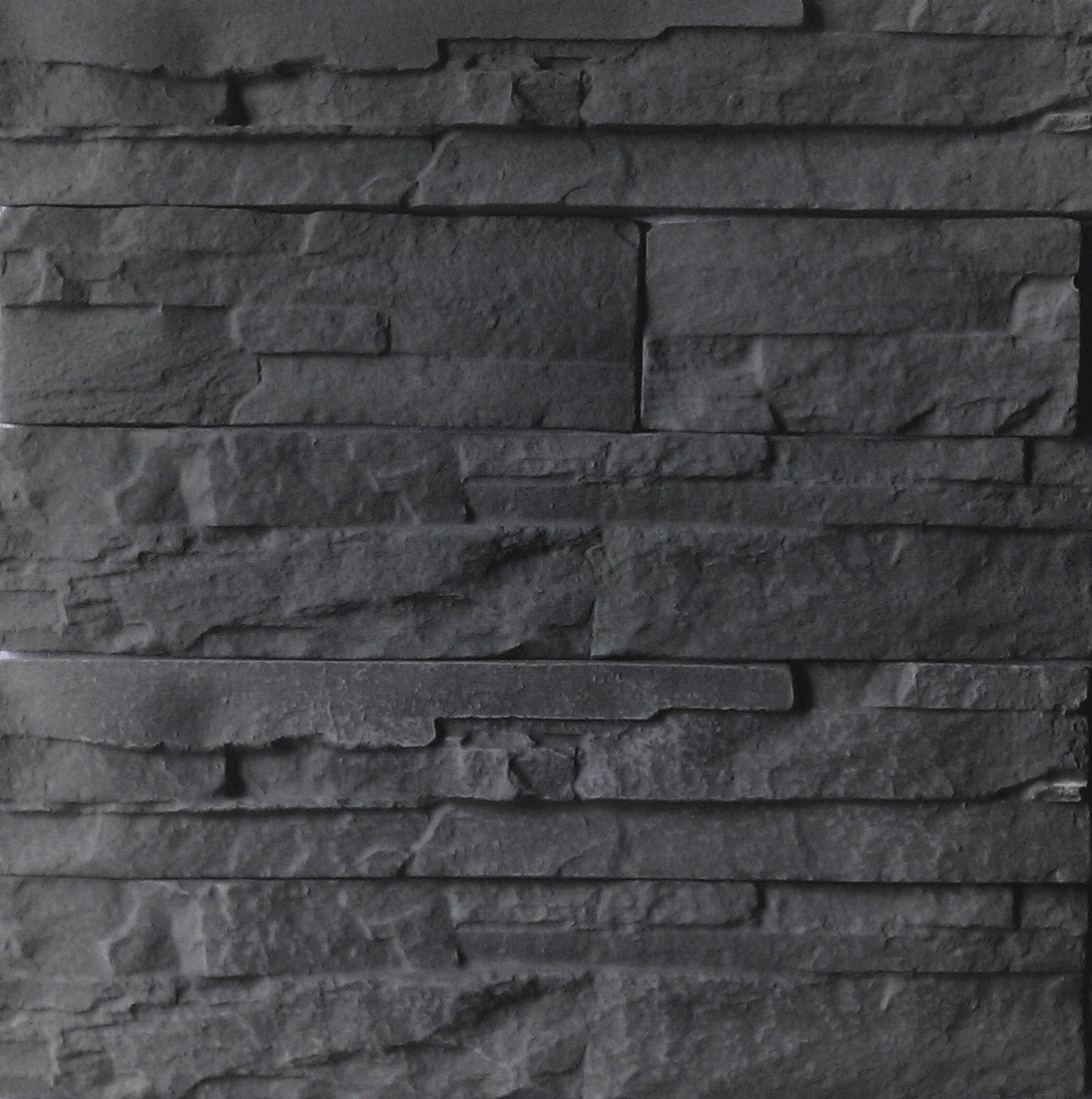 RAMO искусственный камень КОЛОРАДО СЛИМ темно-серый сланец (бетон) 1м2/уп, RAMO искусственный камень КОЛОРАДО СЛИМ темно-серый сланец (бетон) 1м2/уп