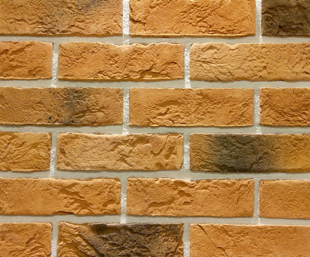 Искусственный облицовочный камень VipKamni Town brick 31, Камень Redstone под кирпич 