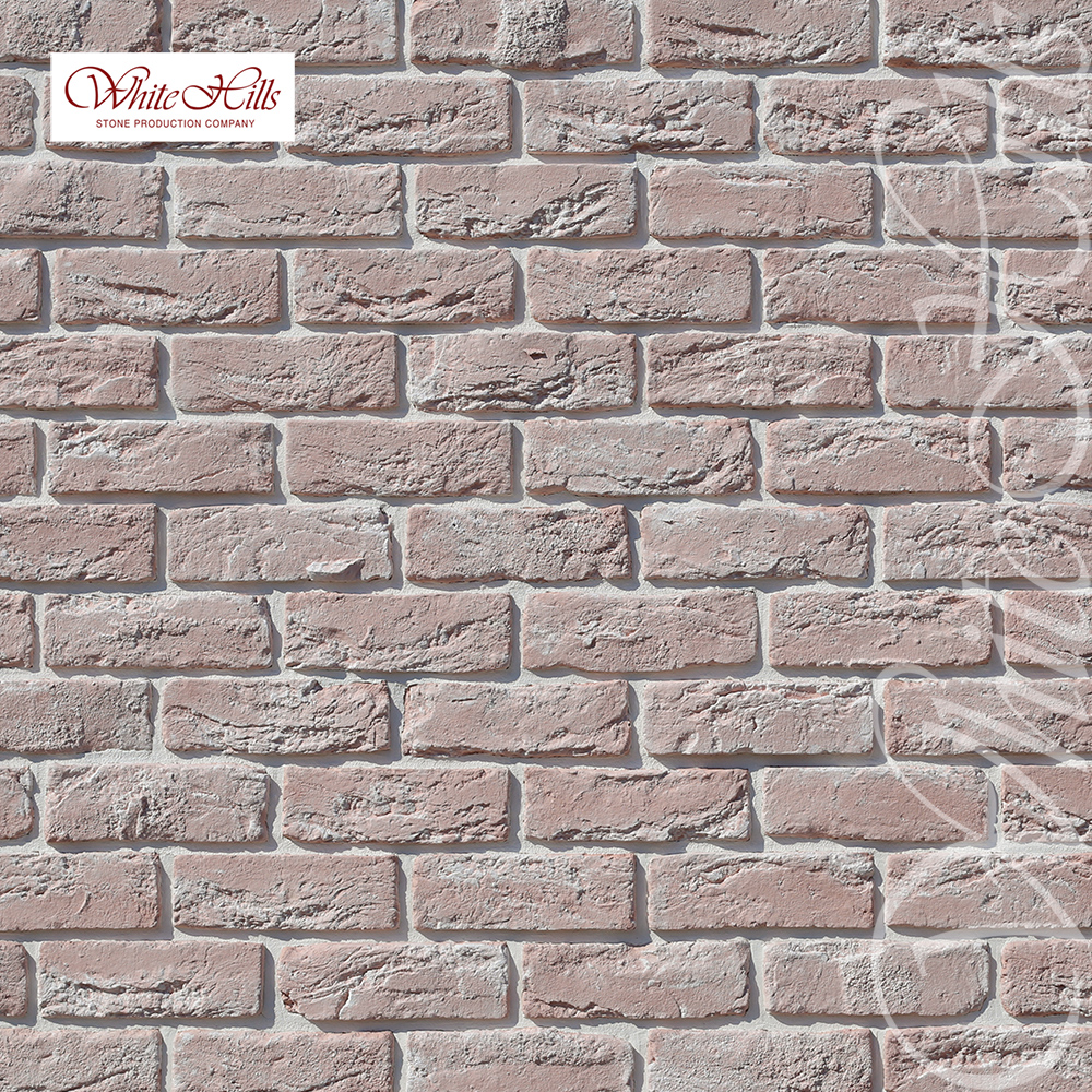 Искусственный камень 306-30 Бремен Брик 1.11м2/уп White Hills, Искусственный камень 306-30 Бремен Брик 1.11м2/уп White Hills