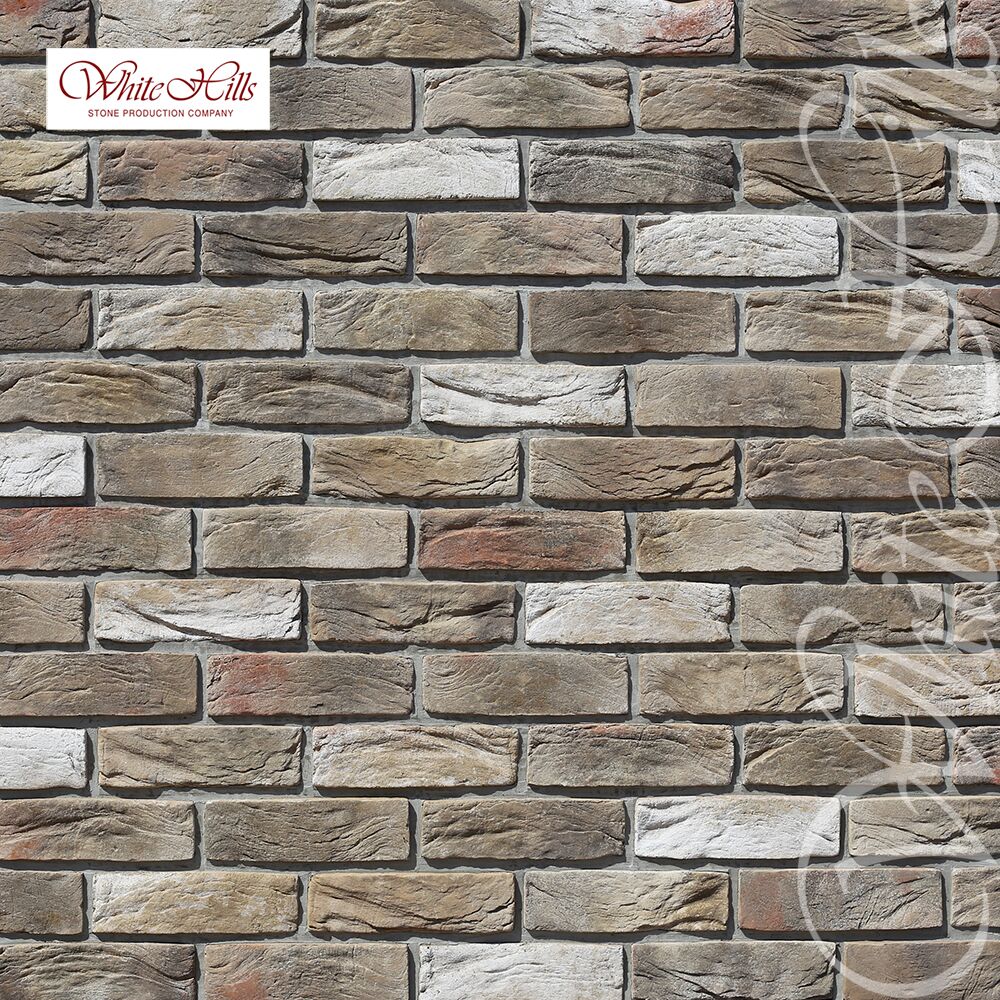 Искусственный камень 329-20 Торн Брик 1.18м2/уп White Hills, Искусственный камень 329-20 Торн Брик 1.18м2/уп White Hills