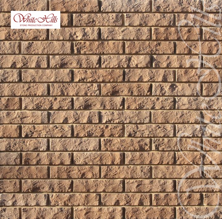 Алтен брик (Aalten brick) - облицовочный камень, цвет 310-40, Искусственный камень 310-40 Алтен брик 0.59м2/уп White Hills