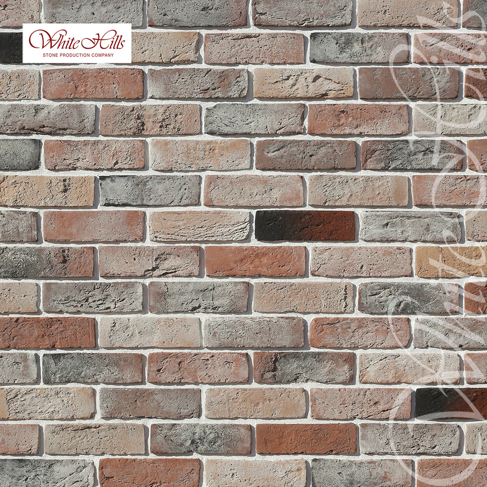 Искусственный камень 683-90 Ринн Брик 1.211м2/уп White Hills, Искусственный камень 683-90 Ринн Брик 1.211м2/уп White Hills