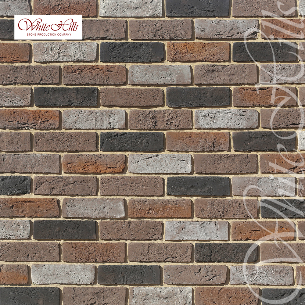 Искусственный камень 684-60 Ринн Брик 1.211м2/уп White Hills, Искусственный камень 684-60 Ринн Брик 1.211м2/уп White Hills