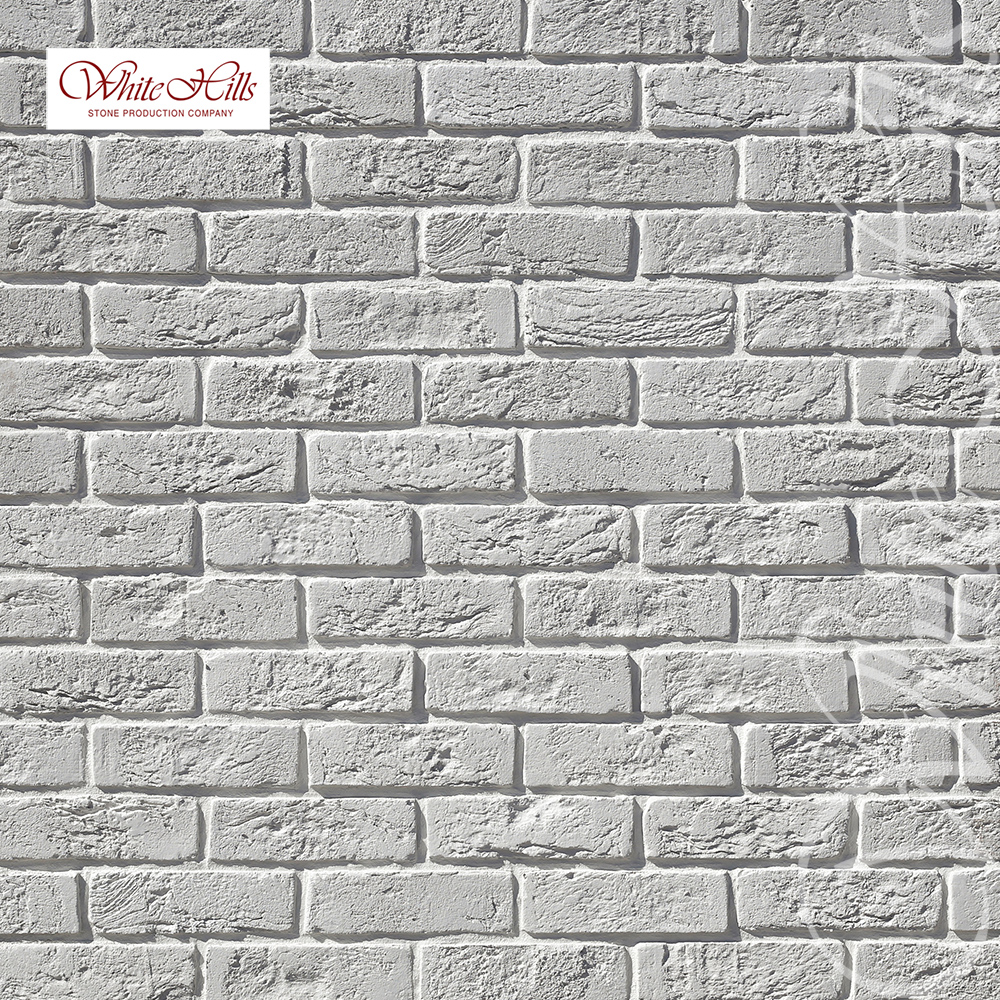 Искусственный камень 680-00 Ринн Брик 1.211м2/уп White Hills, Искусственный камень 680-00 Ринн Брик 1.211м2/уп White Hills