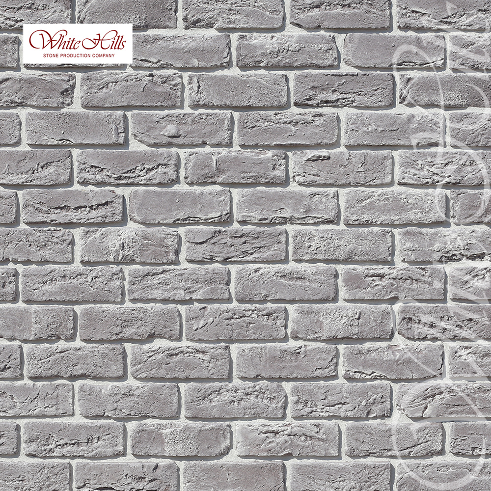 Искусственный камень 307-10 Бремен Брик 1.11м2/уп White Hills, Искусственный камень 307-10 Бремен Брик 1.11м2/уп White Hills