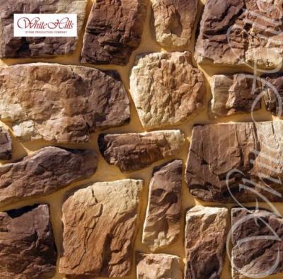 Искусственный камень 611-40 Рока 0.4м2/уп White Hills, Искусственный камень 611-40 Рока 0.4м2/уп White Hills