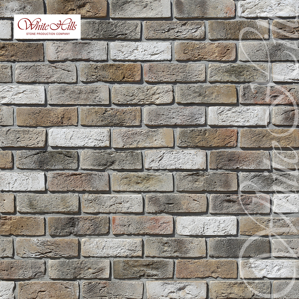 Искусственный камень 684-20 Ринн Брик 1.211м2/уп White Hills, Искусственный камень 684-20 Ринн Брик 1.211м2/уп White Hills