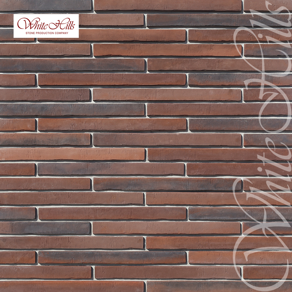 Искусственный камень 686-40 Дюрен Брик 1.014м2/уп White Hills, Искусственный камень 686-40 Дюрен Брик 1.014м2/уп White Hills