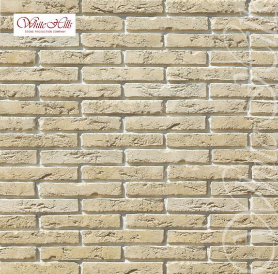 Остия Брик (Ostia Brick) 290*50*17-20 декоративный кирпич 380-10, Искусственный камень 380-10 Остия Брик 0.37м2/уп White Hills