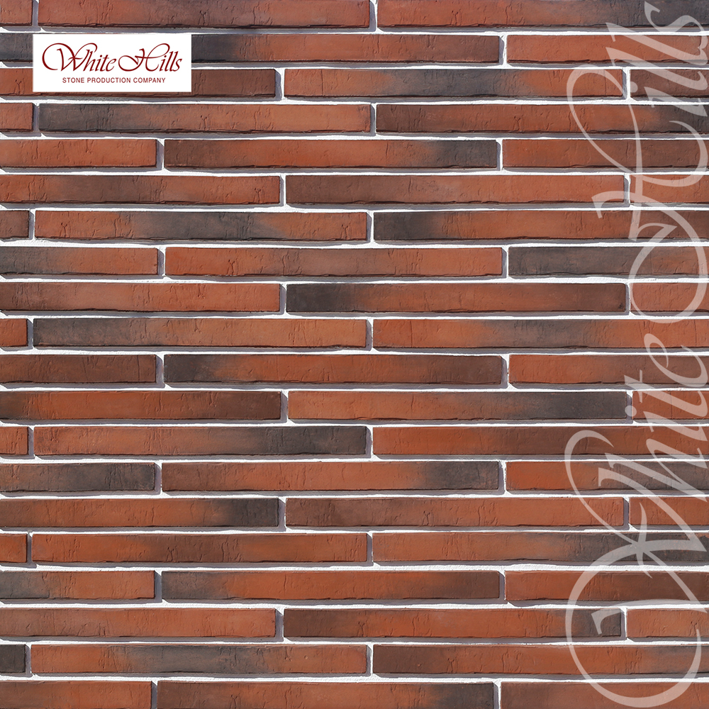 Искусственный камень 685-70 Дюрен Брик 1.014м2/уп White Hills, Искусственный камень 685-70 Дюрен Брик 1.014м2/уп White Hills