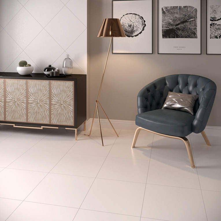 Керамогранит Gracia Ceramica Monocolor sugar white PG 01 моноколор 600х600х10мм 1,44м2/4шт/уп купить в Санкт-Петербурге Керамогранит Gracia Ceramica Monocolor sugar white PG 01 моноколор 600х600х10мм 1,44м2/4шт/уп