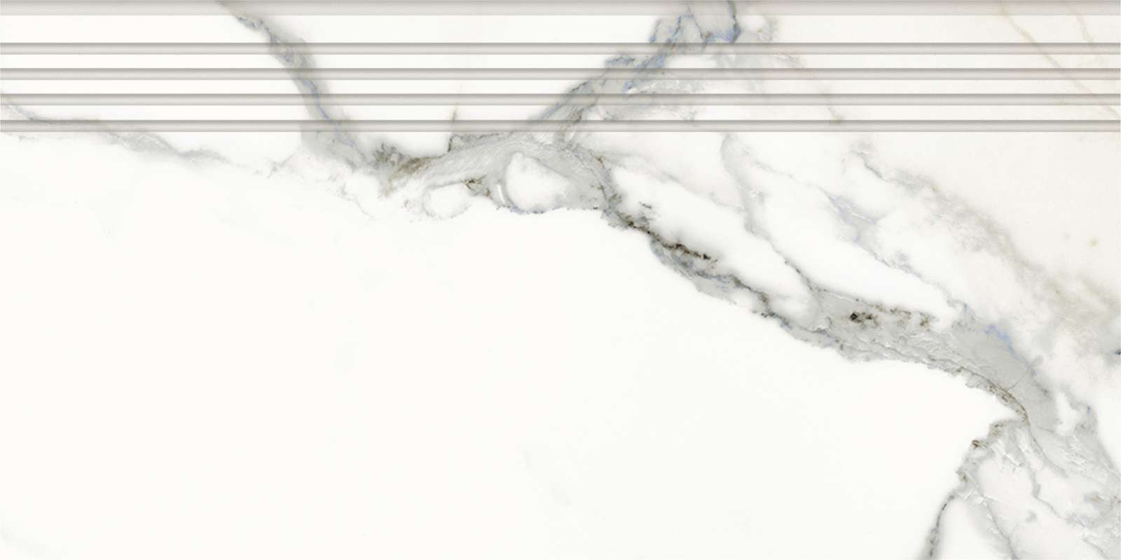 Ступень Iceberg 29.4х60х1см K-2002/LR/st01 6шт/уп Kerranova, Бело-голубой / White blue