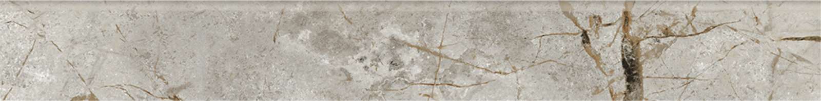 Плинтус Iceberg 7.6х60х0.9см K-2003/MR/p01 10шт/уп Kerranova, Серый / Gray