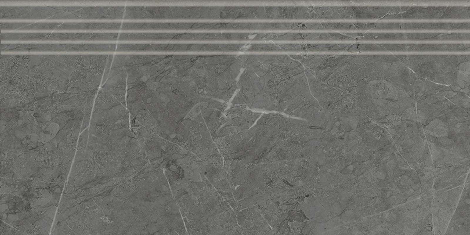 Ступень Skala 29.4х60х1см K-2203/LR/st01 6шт/уп Kerranova, Темно-серый / Dark Gray