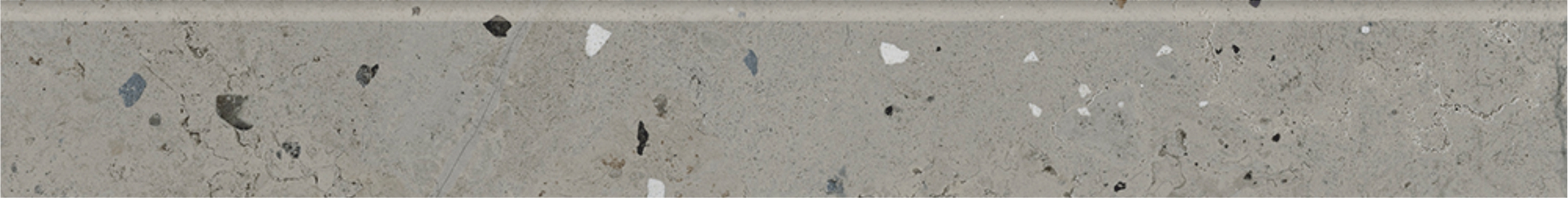 Плинтус Etagi 7.6х120х1см K-2015/MR/p01 15шт/уп Kerranova, Серый / Gray