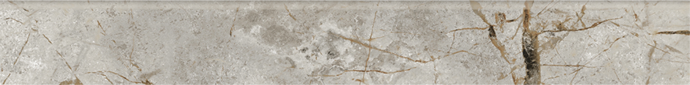 Плинтус Iceberg 7.6х60х1см K-2003/LR/p01 10шт/уп Kerranova, Серый / Gray