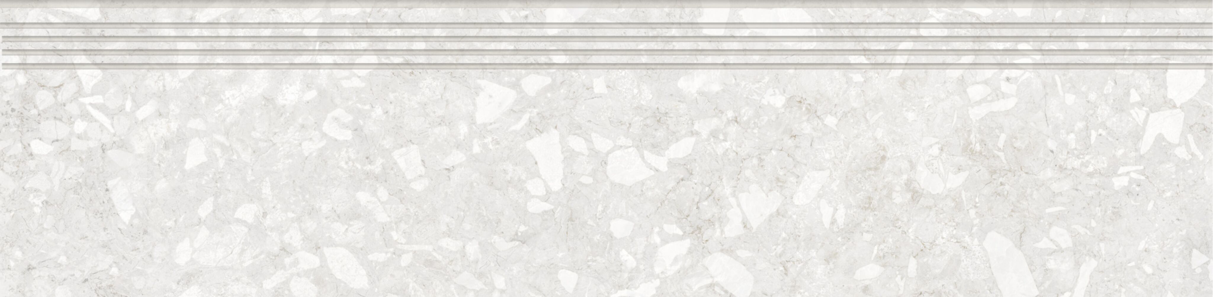 Ступень Molekula 29.4х120х1см K-2110/MR/st01 4шт/уп Kerranova, Белый / White