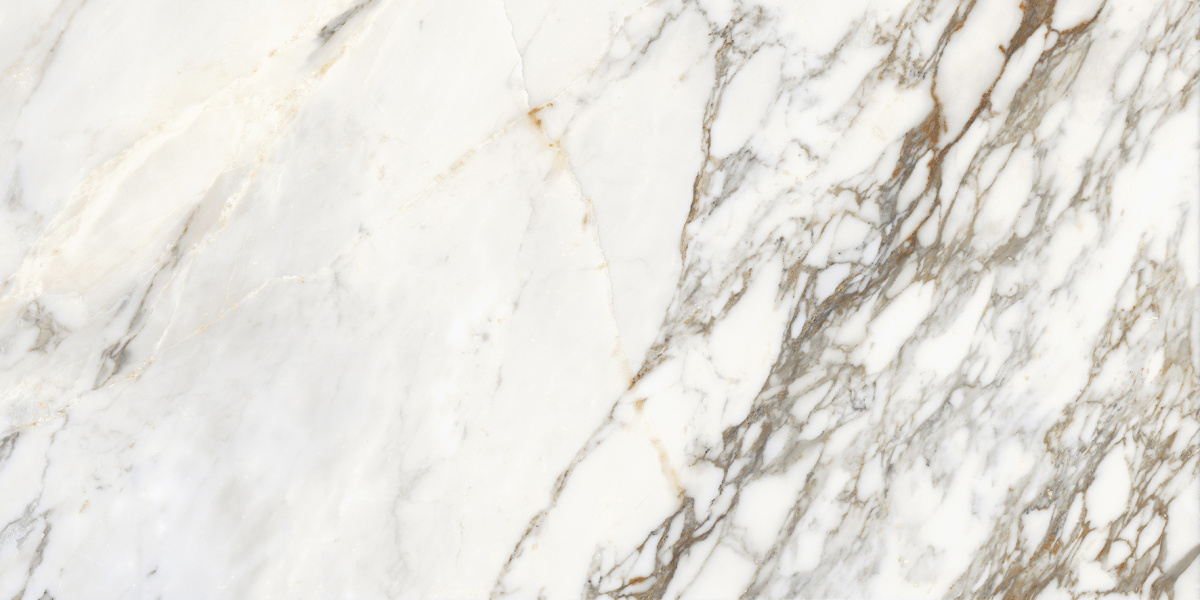 Керамогранит Калакатта Рома белый 120х60х0.8см полированный 2шт/1.44м2/уп Laparet купить в Санкт-Петербурге