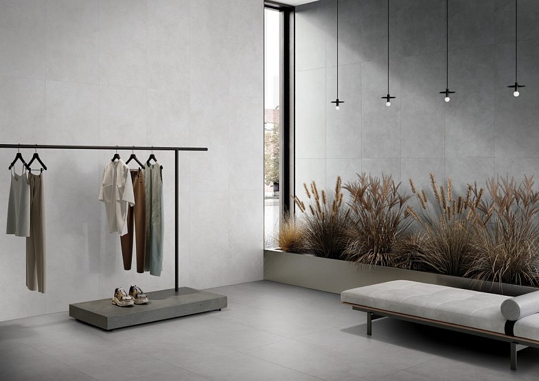 Керамогранит MicroCement 60x60x0.8 Серый нат. ректифицир. (5шт/уп/1.8м2) VitrA купить в Санкт-Петербурге Керамогранит MicroCement 60x60x0.8 Серый нат. ректифицир. (5шт/уп/1.8м2) VitrA