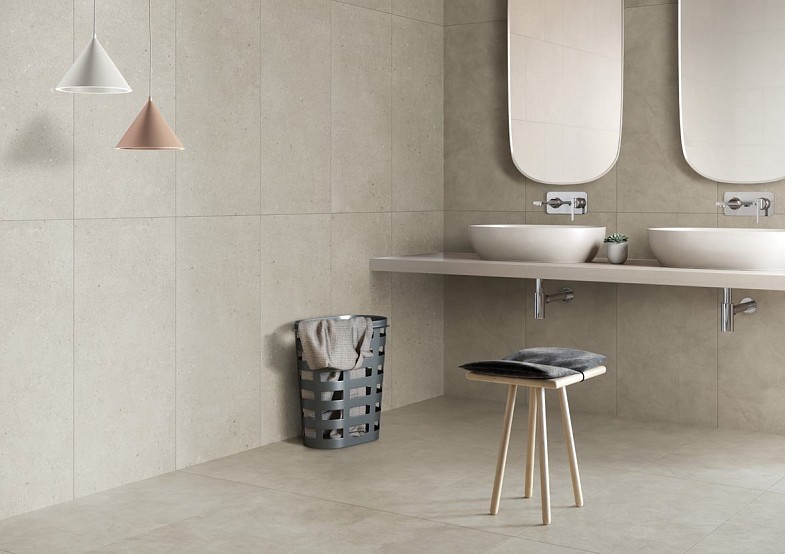 Керамогранит FlakeCement 120х60х0.8 Кремовый нат. (2шт/уп/1.44м2) VitrA купить в Санкт-Петербурге Керамогранит FlakeCement 120х60х0.8 Кремовый нат. (2шт/уп/1.44м2) VitrA