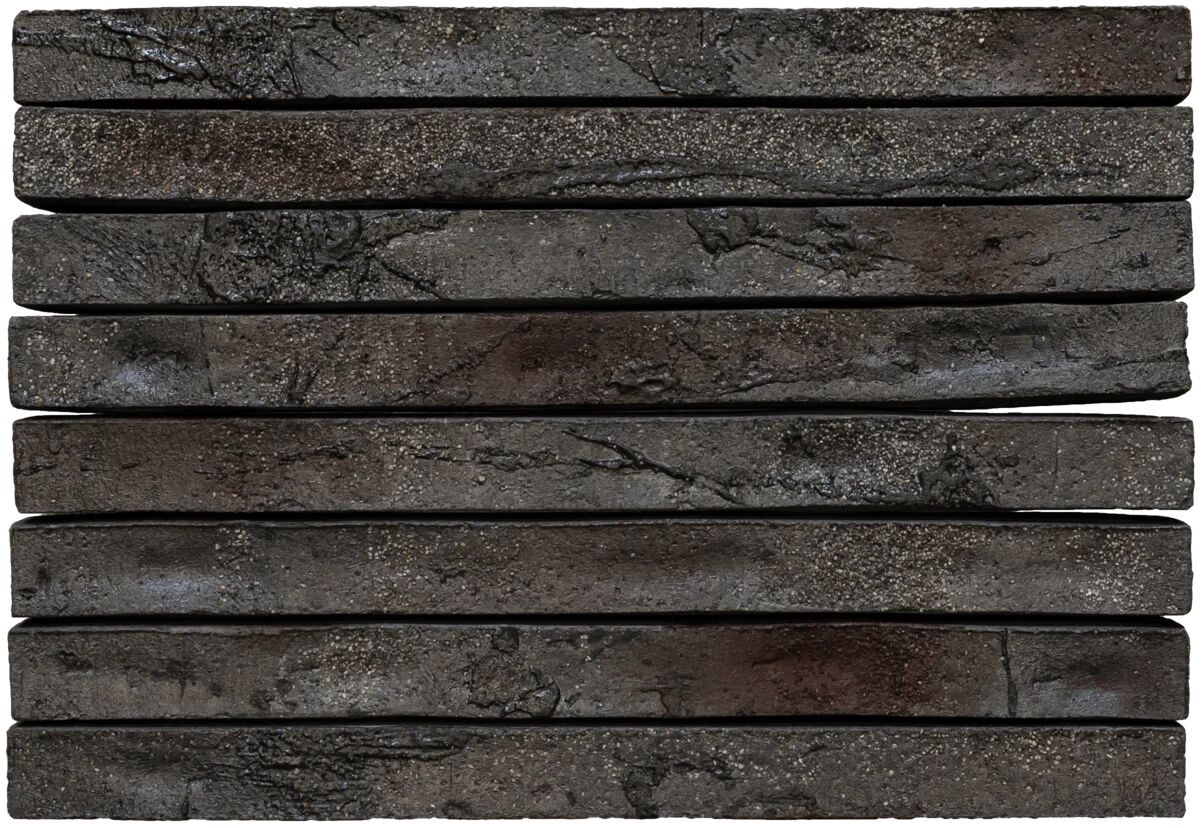 Кирпич ригельный Maestro №19 М45 черный 515х38х100мм 21шт/м2 280шт/пд BrickWell, M45 (чёрный)