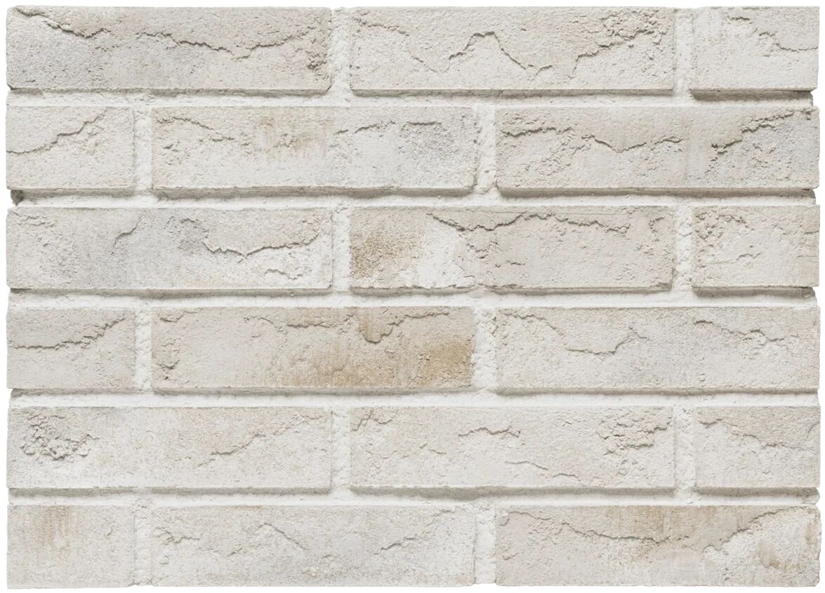 Кирпич облицовочный NF Classic иней белый 240х60х100мм 58шт/м2 420шт/пд BrickWell, Кирпич облицовочный NF Classic иней белый 240х60х100мм 58шт/м2 420шт/пд BrickWell