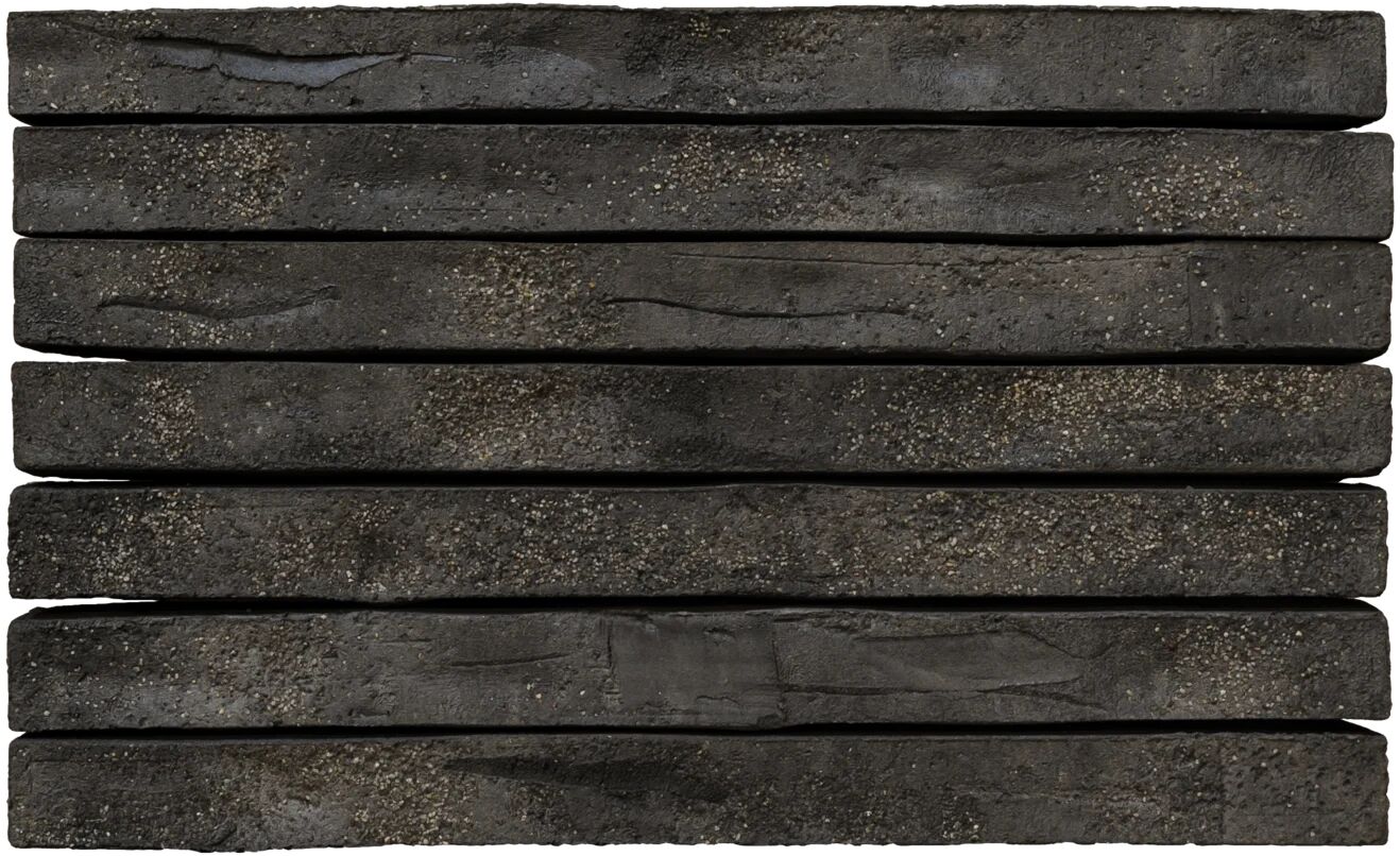 Кирпич ригельный Maestro №17 М42 черный 515х38х100мм 21шт/м2 280шт/пд BrickWell, M42 (чёрный)