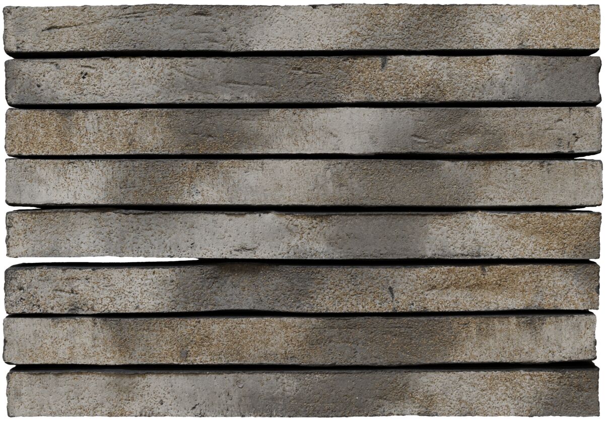 Кирпич ригельный Maestro №22 М47 серый 515х38х100мм 21шт/м2 280шт/пд BrickWell, M47 (серый)