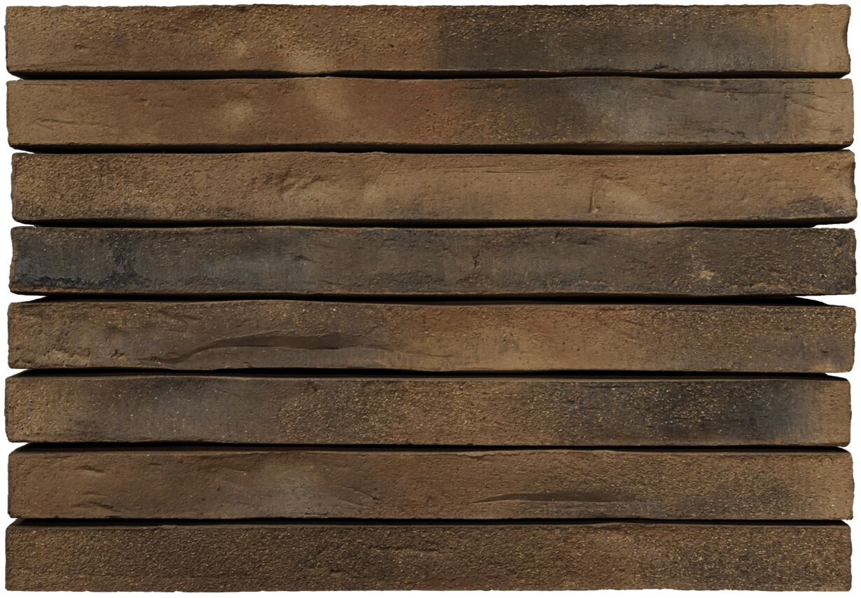 Кирпич ригельный Maestro №16 М23 коричневый 515х38х100мм 21шт/м2 280шт/пд BrickWell, М23 (коричневый)