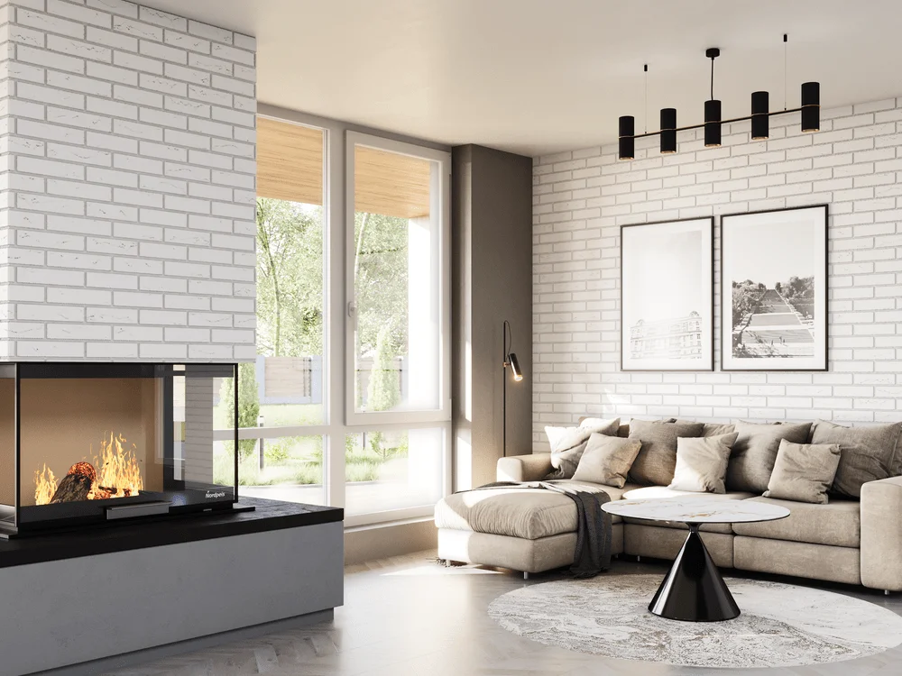 Кирпич облицовочный NF Simple ультрабелый 240х60х100мм 58шт/м2 420шт/пд BrickWell