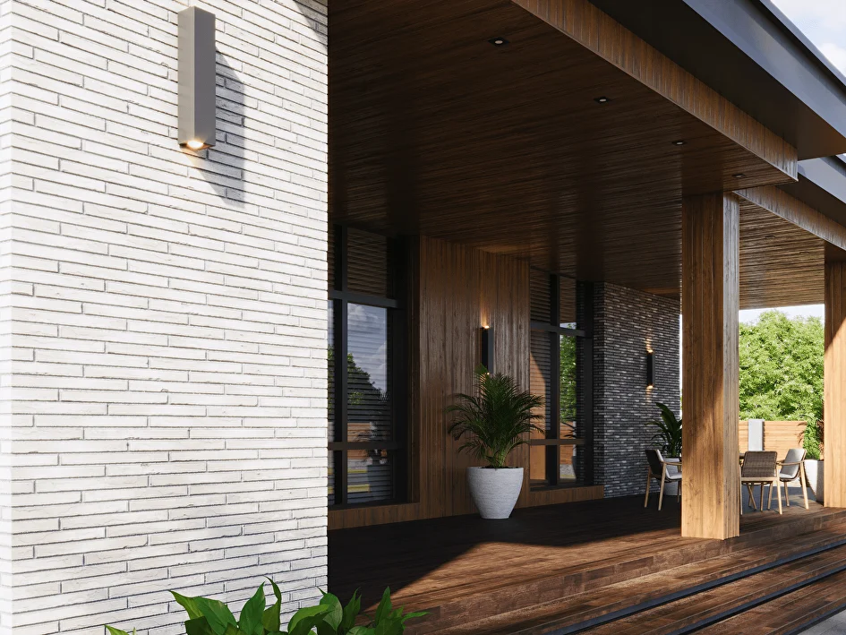 Кирпич облицовочный ригельный Classic серый опал 470х40х50мм 42шт/м2 468шт/пд BrickWell