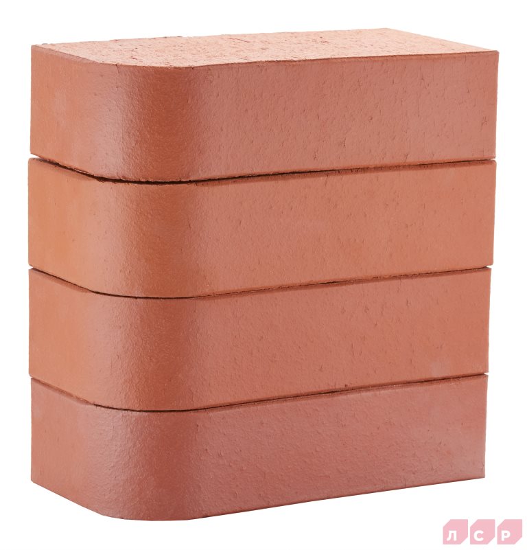 Кирпич ЛСР лицевой полнотелый красный 1NF фигурный R60 С0000050744 купить в Санкт-Петербурге Кирпич ЛСР лицевой полнотелый красный 1NF фигурный R60 С0000050744