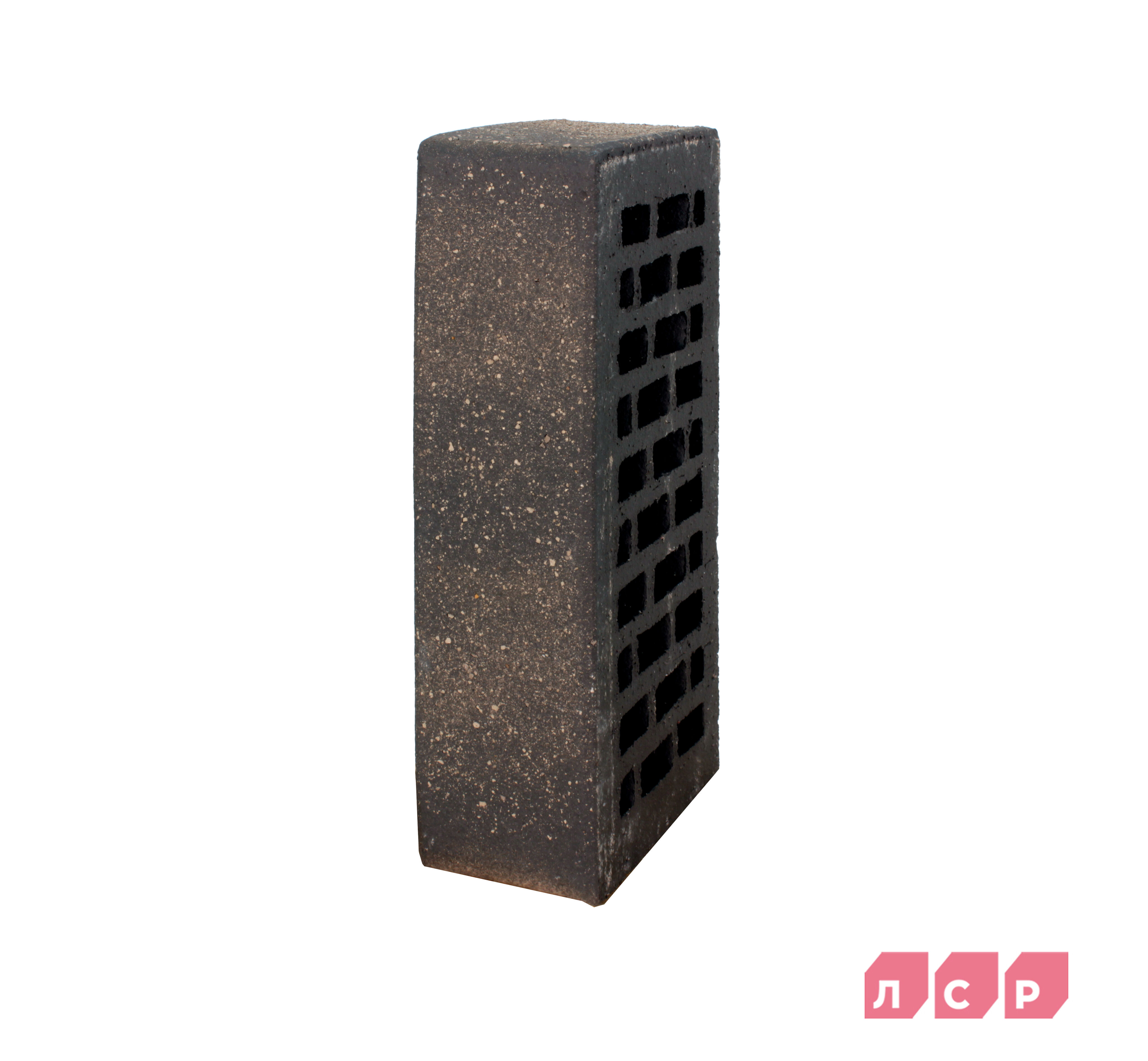 ЛСР Кирпич лицевой пустотелый 1NF утолщ.ст графитовый М-175 с посыпкой 480шт (ППКЗ) купить в Санкт-Петербурге